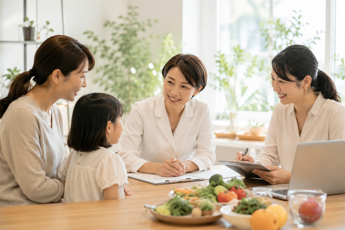 小児科クリニック × 栄養士 × コーチ